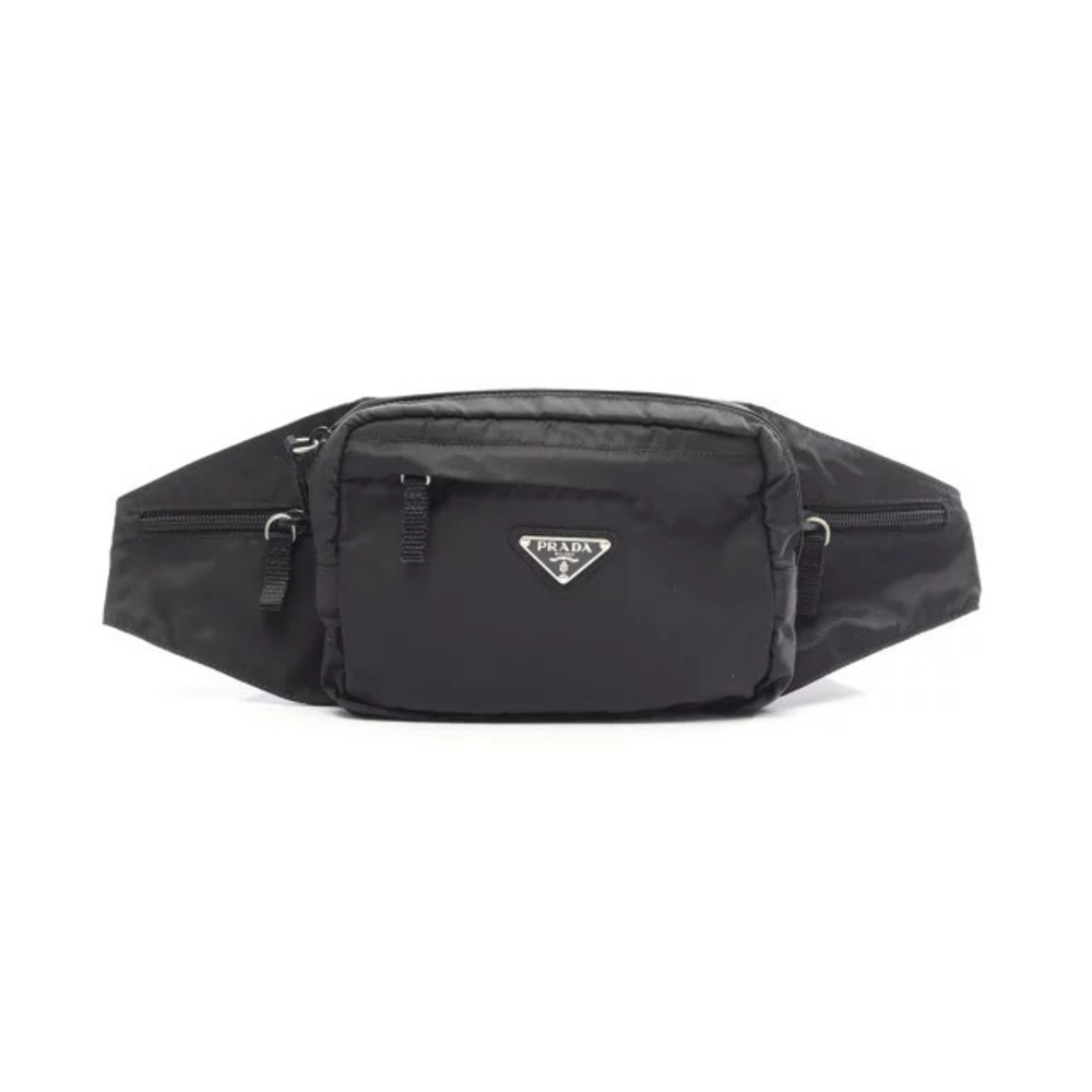 Prada Tessuto Montagn Waist Bag Body Black